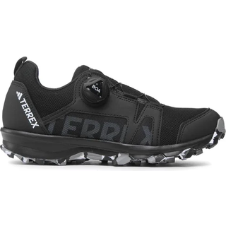 Terrex Agravic BOA Trail Kids løbesko - Core Black / Cloud White / Grey Three - 31