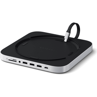 Satechi Mac mini/Studio dockingstation (sølv)