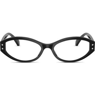 Michael Kors Kvinde MK4139B CORVARA 3005 Optiske stel Acetat Sort Transparent Rund Normal