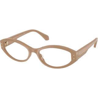 Michael Kors Kvinde MK4139B CORVARA 3555 Optiske stel Acetat Brun Transparent Rund Normal