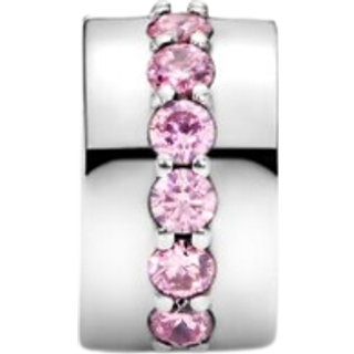 Pandora Charm - Pink Shining Path - 791972PCZ - silber