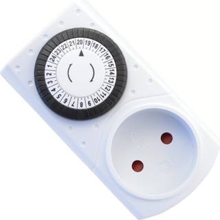 Timer mini mekanisk døgnur u/j ip20