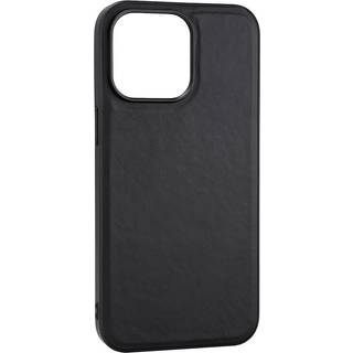 Buffalo Phone Case Leather Magseries Black - iPhone 15 Pro Max