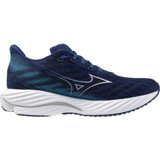 Mizuno Wave Rider 28 Neutral Running Shoe Men - Petrol, Mint, Size 10 - petrol