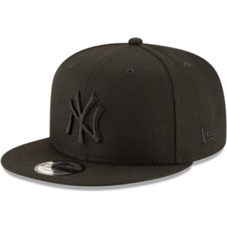 Ny ?ra New York Yankees Basic OTC 950 Stretch Fit Hat Black On Black OSFA