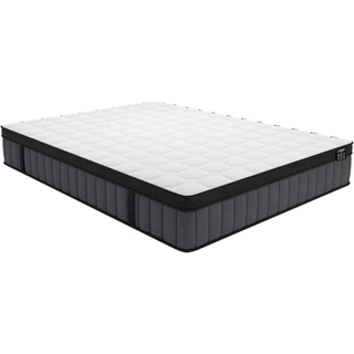 Hybridmadras 160 x 200 cm med pocketfjedre 7 zoner og memory foam gel tykkelse 25 cm TOLCA fra YSMÉE