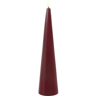 Uyuni - Keglelys LED 6,8x30 cm Wine Rød/Smooth Lighting