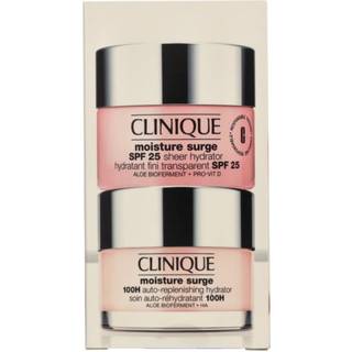 Clinique Moisture Surge Facial Care Set 100 ml Moisture Surge SPF25 Sheer Hydrator 50ml/Moisture Surge 100H Auto-replenishing Hydrator 50ml