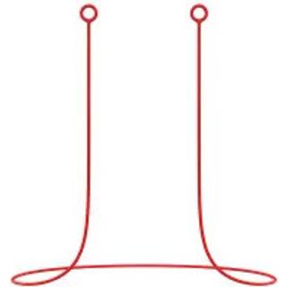 Øreprop Lanyard Anti-Lost stropper Rød