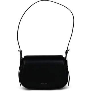 MK Lydia Medium Leather Messenger Bag - Black - Michael Kors - ONE SIZE