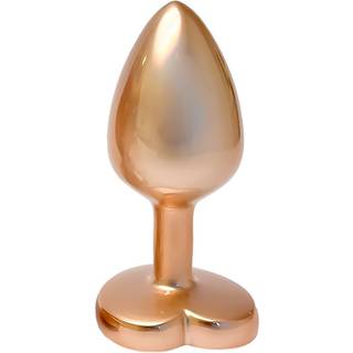 Dream Toys Gleaming Love Plug Matte Gold Small