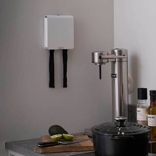 Housegard Housegard Mantle, brandtæppe metalhylster, 120x120cm, hvid 602050