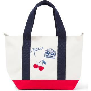 Bonpoint Cabas canvas shoulder bag - neutrals - One Size