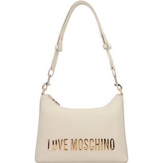 Love Moschino Bold Love Skuldertaske beige
