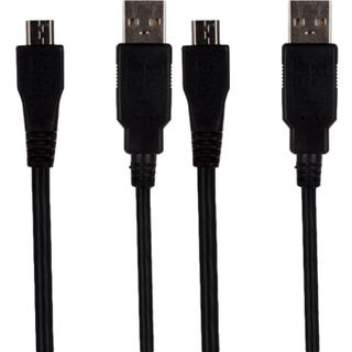 PS4 Controller Oplader Kabel - 3 meter, 2-pak