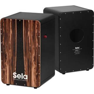 Sela SE 107 CaSela Pro Black/Dark Nut Wood-Cajon