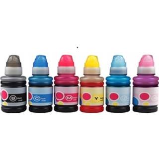 Kompatibel refill-blækflaske til Epson 114 grå til EcoTank ET8500 ET8550 fra ABC