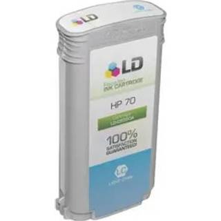 Kompatibel printerpatron til HP 70 LC lys cyan Designjet Z2100 Z3100 Z3200 Z5200 Z5400 fra ABC