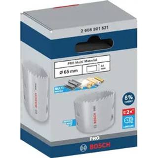 BOSCH Carotă PRO Multi Material, 65 mm, cu filet