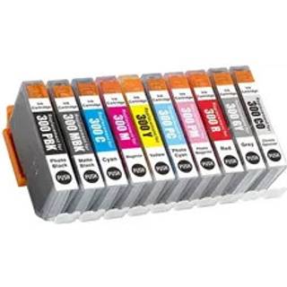 Kompatibel printerpatron til Canon PFI300R Rød ImagePROGRAF Pro 300 fra ABC