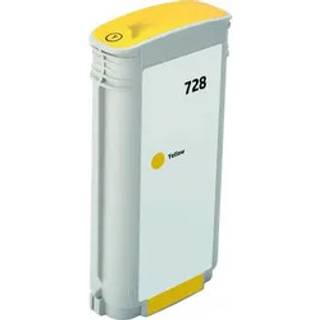 Kompatibel printerpatron til HP 728 Gul 130 ml til HP Designjet T730 T830 fra ABC