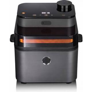 Ströme Juicy Airfryer 7L - stor airfryer med dampfunktion og touch-kontrol