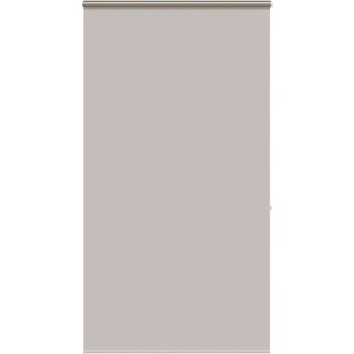 Bruserullegardin Stofbredde 56 Cm Lysegrå - med kassette / 140 x 240 cm