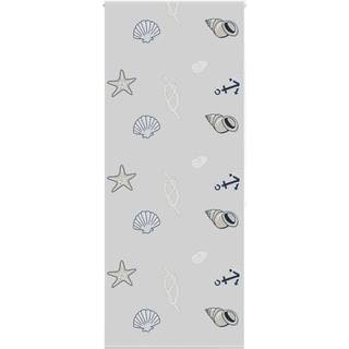 Bruserullegardin Stofbredde 86 Cm Søstjerne - uden kassette / 100 x 240 cm