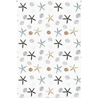 Bruserullegardin Stofbredde 156 Cm Skaldyr - uden kassette / 160 x 240 cm