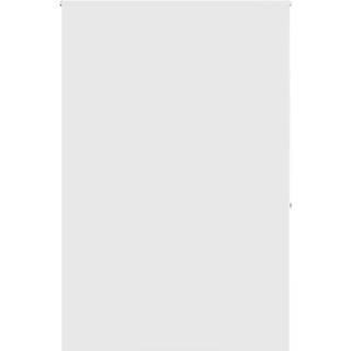 Bruserullegardin Stofbredde 76 Cm Hvid - uden kassette / 100 x 240 cm