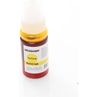 Kompatibel refill-blækflaske til Canon GI-490 Gul Pixma G1400 G1411 G2200 G2400 G2411 G3200 G3400 G3