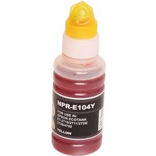 Kompatibel refill-blækflaske til Epson 104 Yellow EcoTank ET1810 ET2710 ET2711 ET2714 ET2715 ET2720