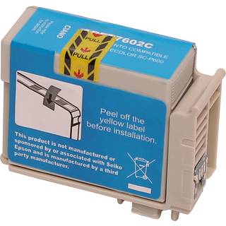 Kompatibel printerpatron til Epson T7602 Cyan til Surecolor SC-P600 fra ABC