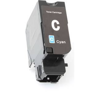 Kompatibel toner til Lexmark 75B Cyan 10000 sider CS727 CS727DE CS728 CS728DE CX727 CX727DE fra ABC