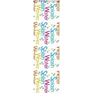 Bruserullegardin Stofbredde 116 Cm Splash - med kassette / 80 x 240 cm