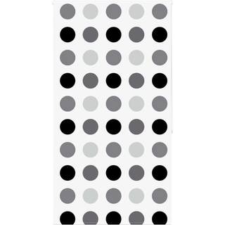 Bruserullegardin Stofbredde 116 Cm Cirkel - uden kassette / 120 x 240 cm