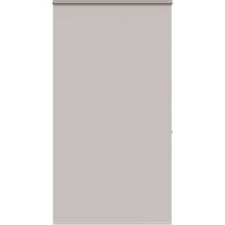 Bruserullegardin Stofbredde 56 Cm Lysegrå - med kassette / 120 x 240 cm