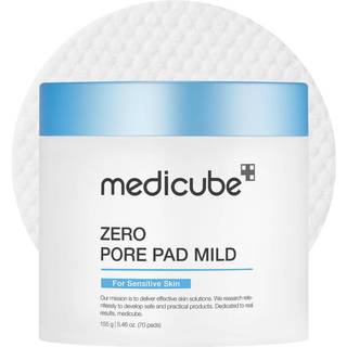 Medicube Zero Pore Pad Mild Eksfolierende bomuldspads til sensitiv hud 70 stk. - 70 stk.
