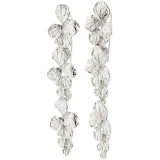 Echo Øreringe, Silver Plated