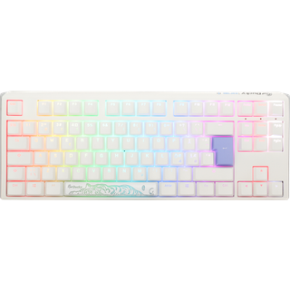 Ducky One 3 - Pure White ND - TKL - Gaming Tastatur - Uden Numpad - Nordisk - Hvid