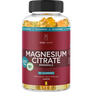 VitaYummy Magnesium Citrate Lemon (90 stk)