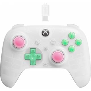 8BitDo Ultimate Mini Wired Xbox Pad Clear White - Wired Controller - Microsoft Xbox Series S