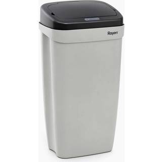 Skraldespand med sensor - Hvid - 25cm x 33,5cm x 63,5cm - Maren