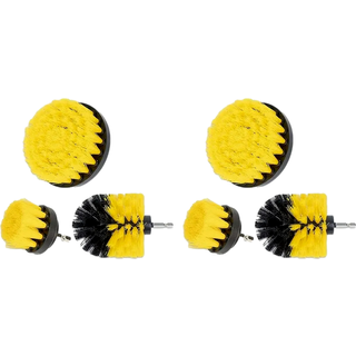Boremaskine Skurebørste Sæt - 2x Effektiv Hurtig Rengøring