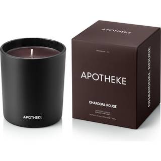 Apotheke duftlys til hjemmet tr?kul rouge - 10,5 oz langvarig soja voksk?le stearinlys - 60-70 timers forbr?ndingstid - Noter af Cedarwood & Sand