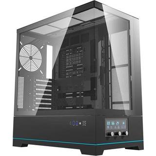 DarkFlash DY451 PC Kabinet - ATX, MicroATX, ITX - Sort