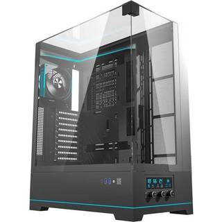 Darkflash DY450L PRO computer case with fan (black) - Kabinet - Miditower - Sort