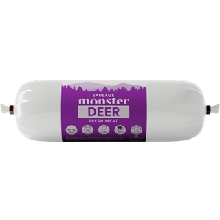 Monster Hundepølse Hjort - 400 g