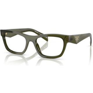 Prada Kvinde PR B01V 19Z1O1 Optiske stel Acetat Grøn Transparent Sommerfugl Normal