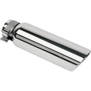 GO RHINO STUTE TIP | Rustfrit stål krom | GRT234414 | Passer 2 """" Diameter udstødningsrør